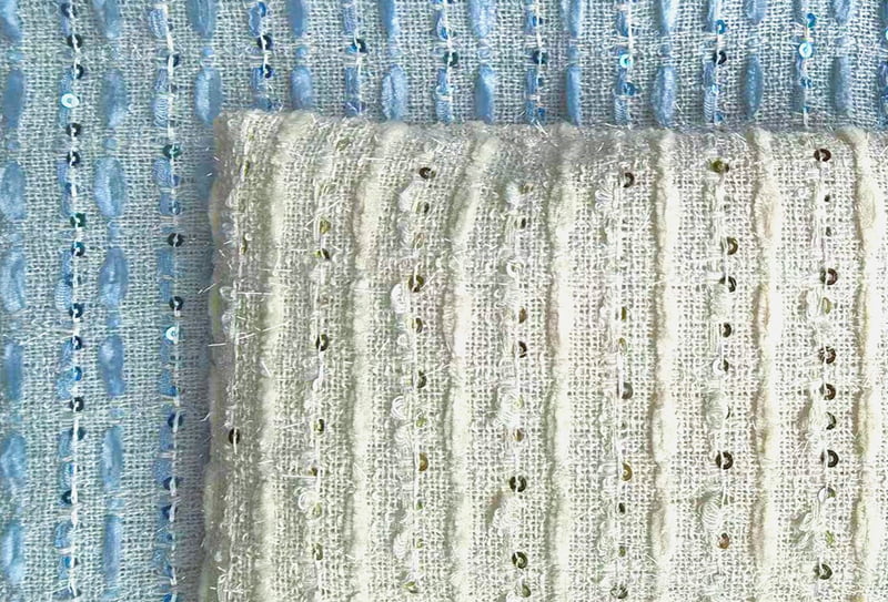 425mg 148cm Tecido tweed resistente a rugas e ao desgaste tecido/tecido inspirado em chanel 897331