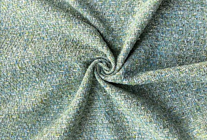 450 mg 148 cm Tecido de tweed clássico leve e luxuoso/tecido inspirado em chanel ls241120