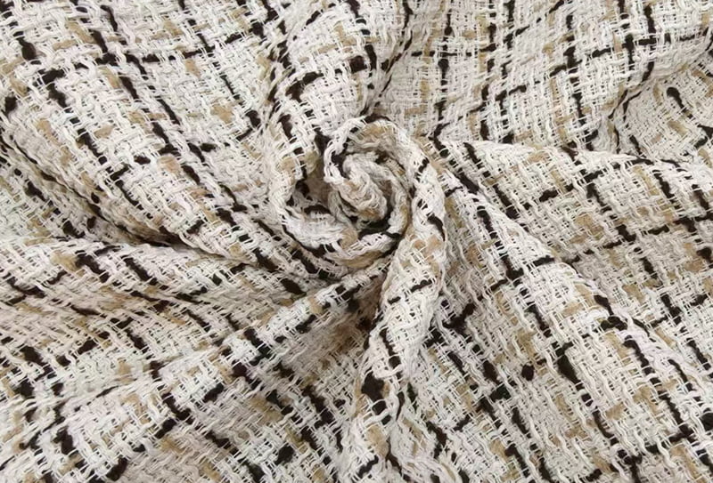 450mg 148cm tecido tweed/tecido inspirado em chanel ls540412 adequado para bolsas
