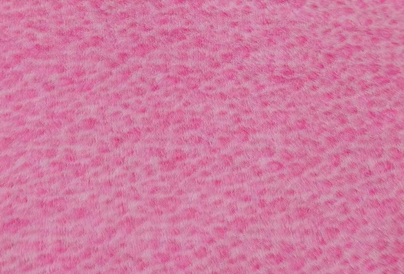 Tecido de vison falso com estampa de leopardo europeu de 160 mm de largura Tecido de vison falso com estampa de leopardo europeu de 160 mm de largura